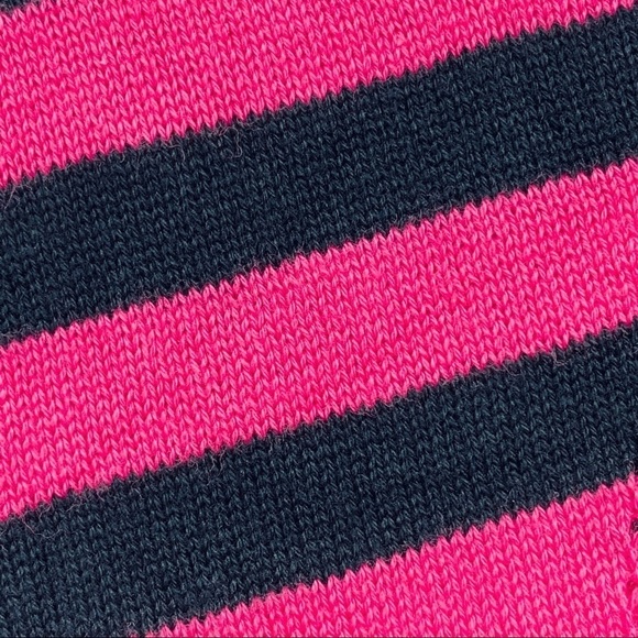Andrew Marc Sleeveless Pink Striped Cotton Sweater Knit Dress NWT - Picture 4 of 9